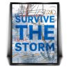 Survive The Storm - Sketch Canvas