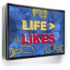 Life is Greater Than Likes - Sketch Canvas - Image 3