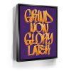 Grind Now Glory Later - Calligraphy II Canvas - Image 3