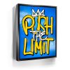Push The Limit - Calligraphy Canvas - Image 3