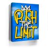 Push The Limit - Calligraphy Canvas - Image 4