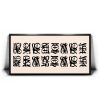 Work Hard Play Hard - Calligraphy II Canvas