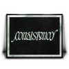 Consistency Ambigram - Money Green Border Canvas
