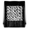 Consistency Graffiti - Black and White II Canvas