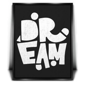 Dream - Black and White II Canvas