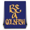 Be A Goldfish - Calligraphy I Canvas - Image 2