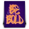 Be Bold - Orange - Calligraphy Canvas - Image 2