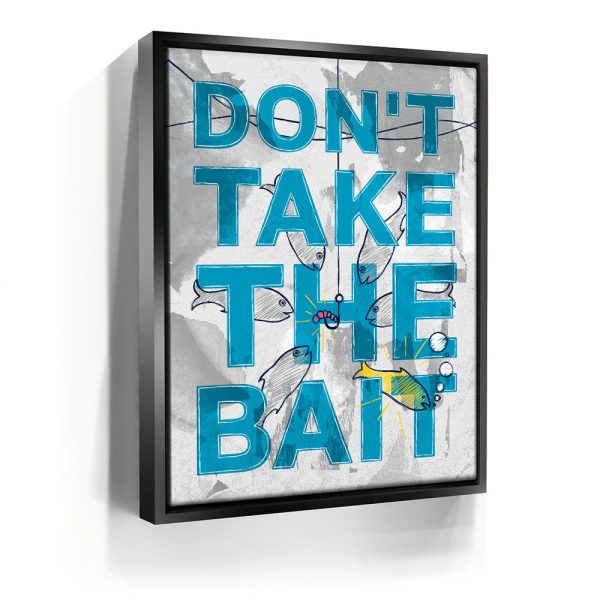 Dont Take The Bait - Sketch Canvas - Image 3