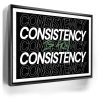 Consistency Is Key - Army Green Canvas - Image 3