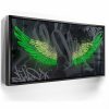 Wings - Green Canvas - Image 3