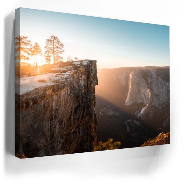 Taft Point - Yosemite National Park Canvas - Image 4