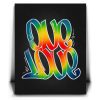 One Love - Calligraphy II Canvas - Image 2