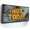 Not Today - Graffiti Canvas - Image 3