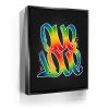 One Love - Calligraphy II Canvas - Image 3