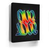 One Love - Calligraphy II Canvas - Image 4